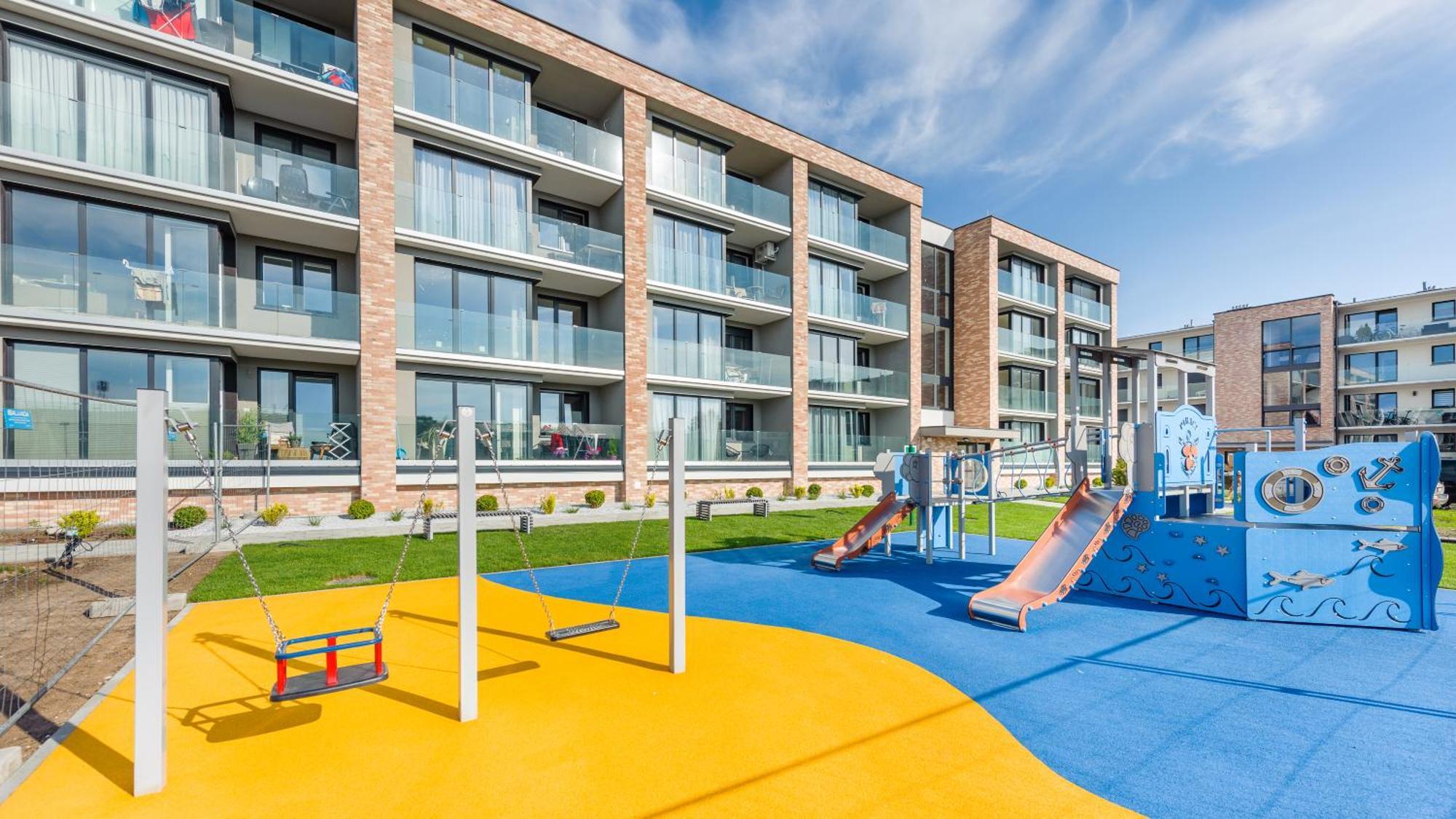 Apartament Zlota Perla Z Parkingiem 16 E Perlowa Przystan - Holiday City Kołobrzeg Esterno foto